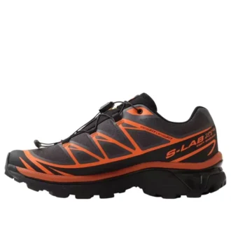 Salomon x ATMOS XT-6 «Negro Rojo Naranja»