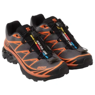 Salomon x ATMOS XT-6 «Negro Rojo Naranja»