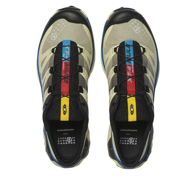 SALOMON x Maison Margiela XT-4 Mule «Transparent Yellow Lapis Blu»