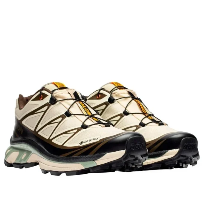 SALOMON x SNS XT-6 Gore-Tex «Almond Milk Seagrass»