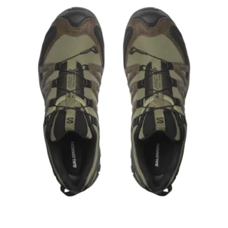 Salomon XA PRO 3D de piel desgastada «Dark Earth Black»