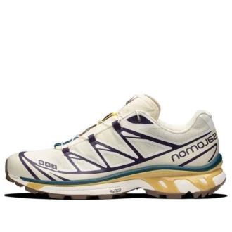 Salomon XT-6 «Beige Purple Yellow»