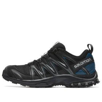 Zapatillas de trail running XA PRO 3D «Negro Azul»